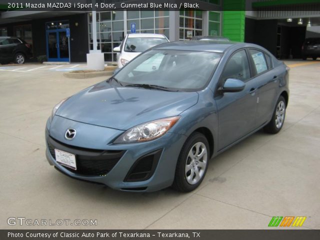 2011 Mazda MAZDA3 i Sport 4 Door in Gunmetal Blue Mica