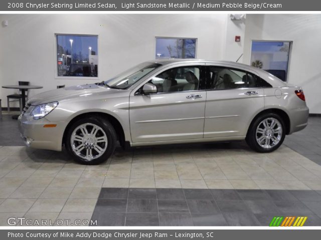 2008 Chrysler Sebring Limited Sedan in Light Sandstone Metallic