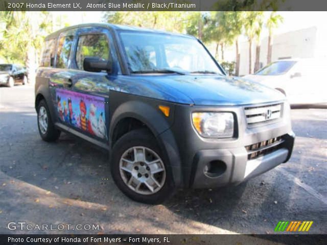 2007 Honda Element LX in Atomic Blue Metallic