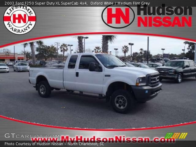 2003 Ford F250 Super Duty XL SuperCab 4x4 in Oxford White