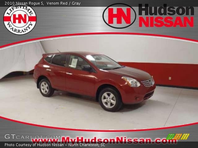 2010 Nissan Rogue S in Venom Red