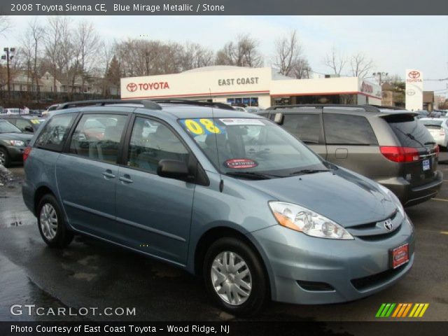 2008 Toyota Sienna CE in Blue Mirage Metallic