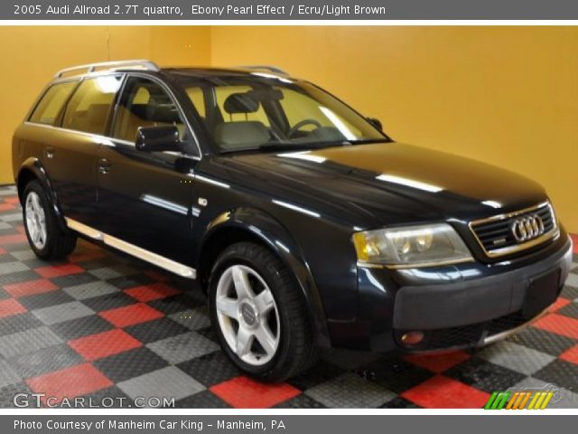 2005 Audi Allroad 2.7T quattro in Ebony Pearl Effect