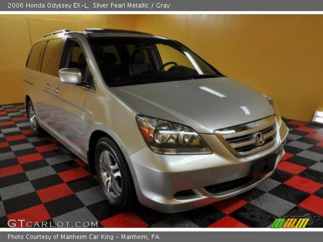 2006 Honda Odyssey EX-L in Silver Pearl Metallic