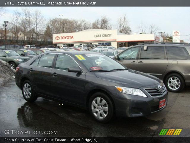 2011 Toyota Camry LE in Magnetic Gray Metallic