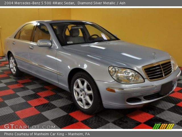 2004 Mercedes-Benz S 500 4Matic Sedan in Diamond Silver Metallic