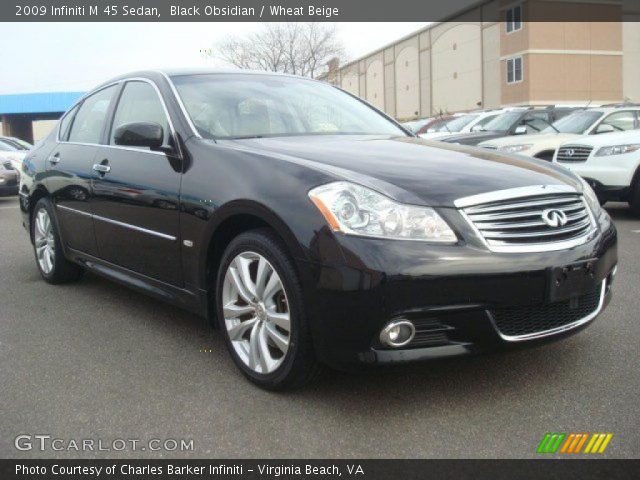 2009 Infiniti M 45 Sedan in Black Obsidian