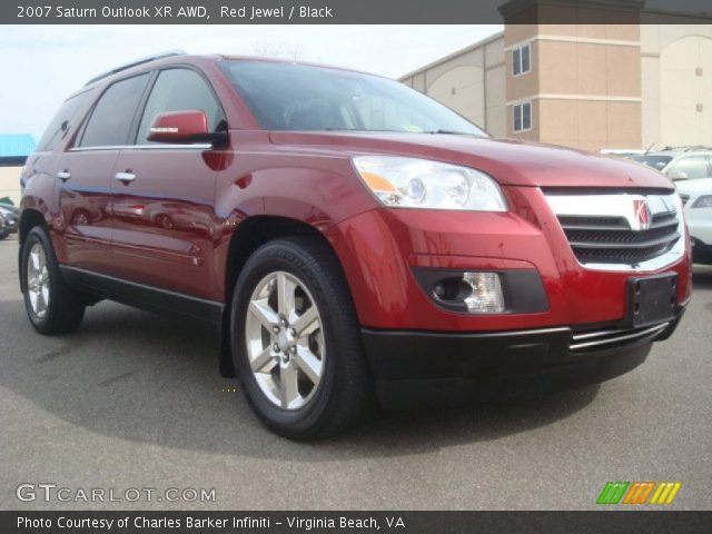 2007 Saturn Outlook XR AWD in Red Jewel