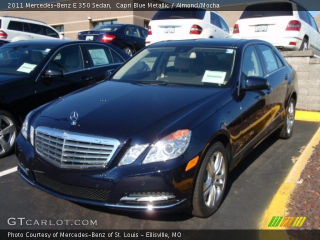 2011 Mercedes-Benz E 350 Sedan in Capri Blue Metallic
