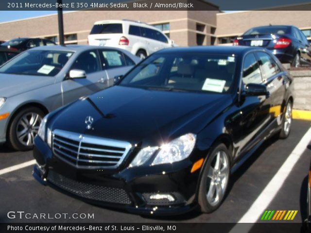 2011 Mercedes-Benz E 350 4Matic Sedan in Black