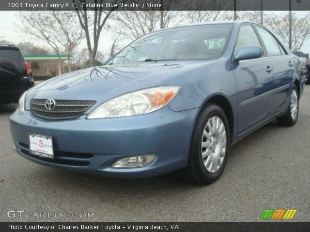 2003 Toyota Camry XLE in Catalina Blue Metallic
