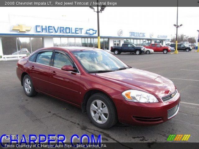 2008 Chevrolet Impala LT in Red Jewel Tintcoat