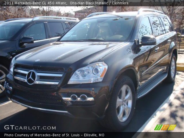 2011 Mercedes-Benz GL 450 4Matic in Obsidian Black Metallic