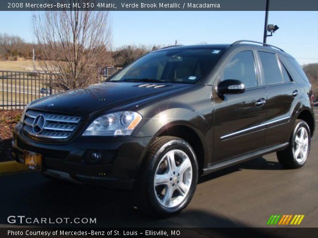 2008 Mercedes-Benz ML 350 4Matic in Verde Brook Metallic