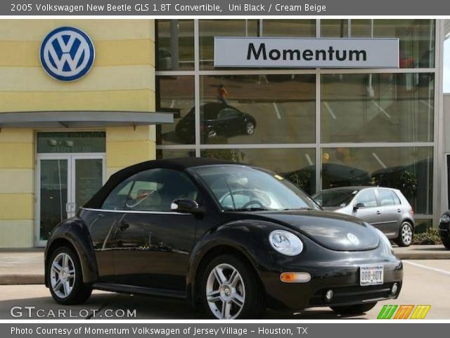 2005 Volkswagen New Beetle GLS 1.8T Convertible in Uni Black