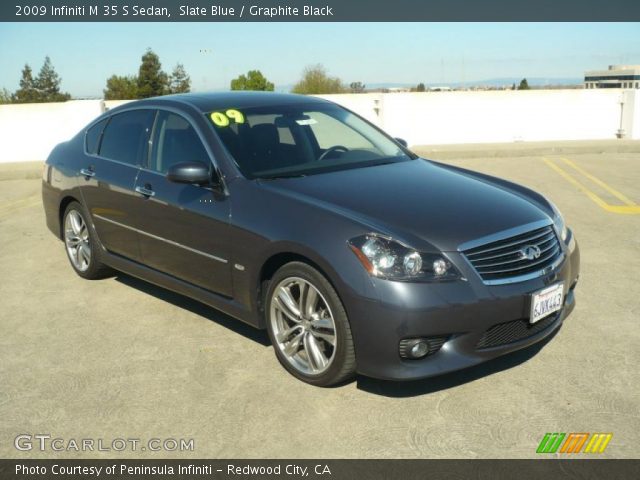 2009 Infiniti M 35 S Sedan in Slate Blue