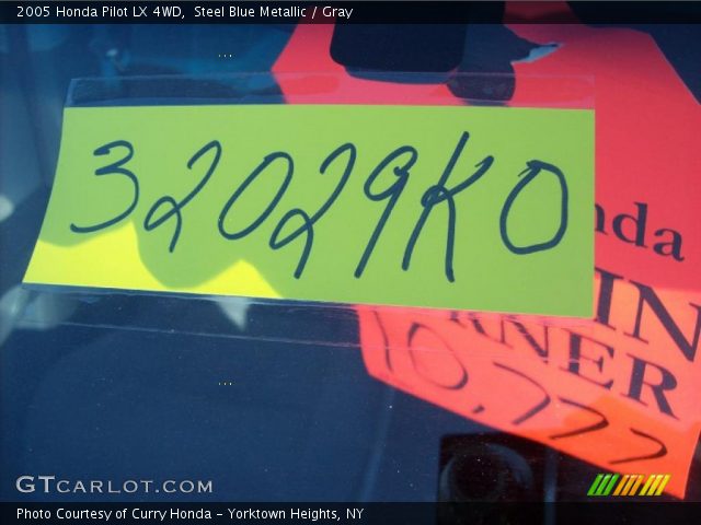 2005 Honda Pilot LX 4WD in Steel Blue Metallic