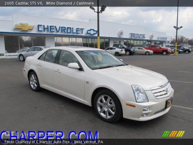 2005 Cadillac STS V6 in White Diamond