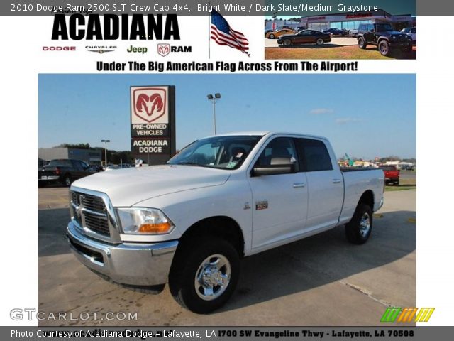 2010 Dodge Ram 2500 SLT Crew Cab 4x4 in Bright White