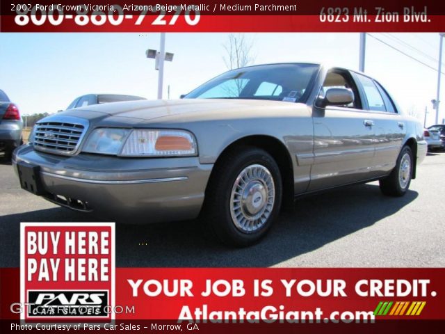 2002 Ford Crown Victoria  in Arizona Beige Metallic