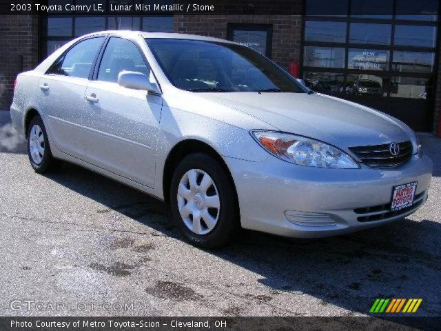 2003 Toyota Camry LE in Lunar Mist Metallic