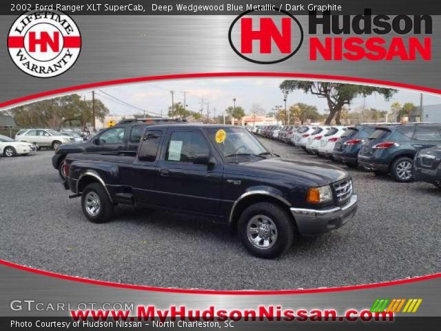 2002 Ford Ranger XLT SuperCab in Deep Wedgewood Blue Metallic