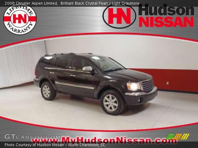 2008 Chrysler Aspen Limited in Brilliant Black Crystal Pearl