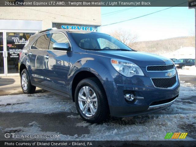2011 Chevrolet Equinox LTZ AWD in Twilight Blue Metallic