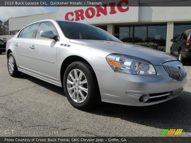2010 Buick Lucerne CXL in Quicksilver Metallic