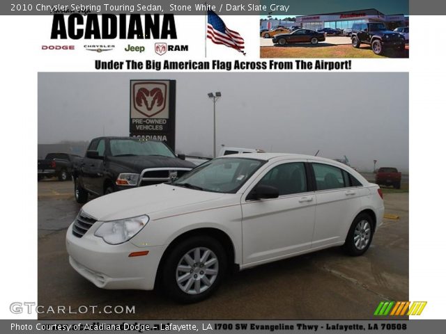 2010 Chrysler Sebring Touring Sedan in Stone White