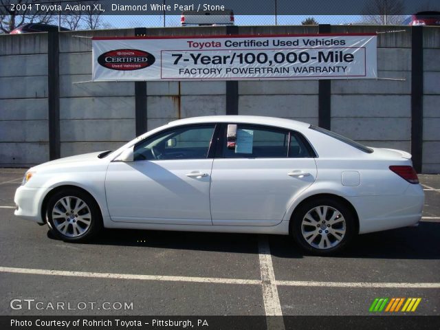 2004 Toyota Avalon XL in Diamond White Pearl