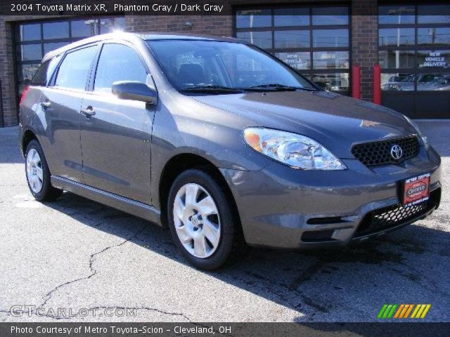 2004 Toyota Matrix XR in Phantom Gray