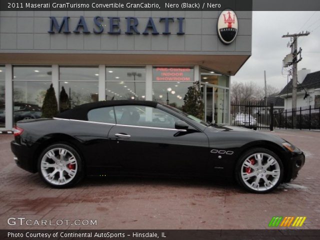 2011 Maserati GranTurismo Convertible GranCabrio in Nero (Black)