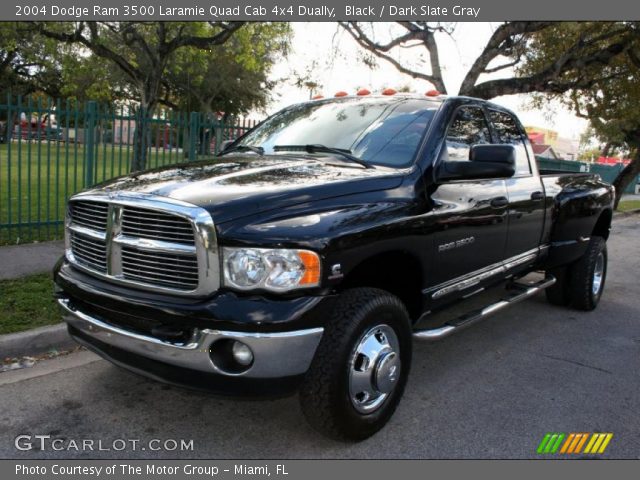 2004 Dodge Ram 3500 Laramie Quad Cab 4x4 Dually in Black