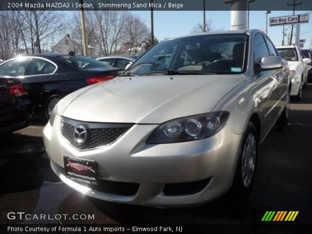 2004 Mazda MAZDA3 i Sedan in Shimmering Sand Mica