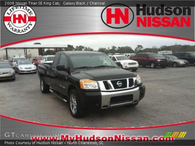 2008 Nissan Titan SE King Cab in Galaxy Black