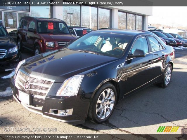2009 Cadillac CTS 4 AWD Sedan in Black Raven