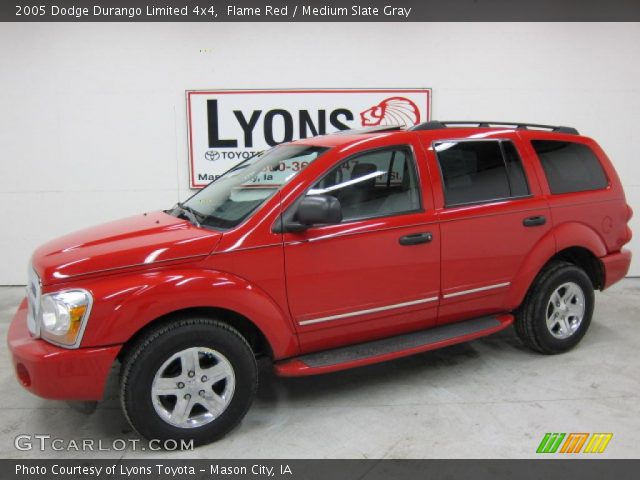 2005 Dodge Durango Limited 4x4 in Flame Red