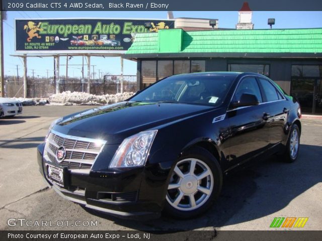 2009 Cadillac CTS 4 AWD Sedan in Black Raven