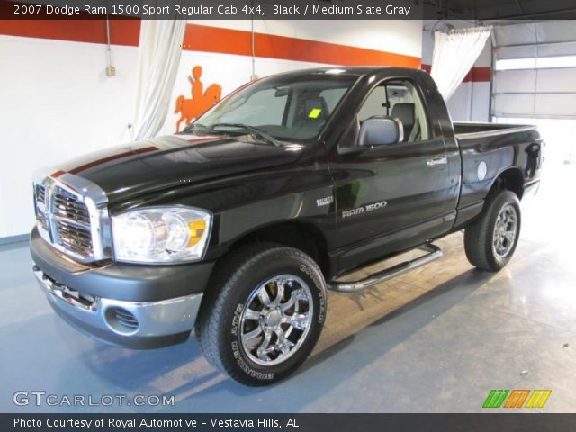 2007 Dodge Ram 1500 Sport Regular Cab 4x4 in Black
