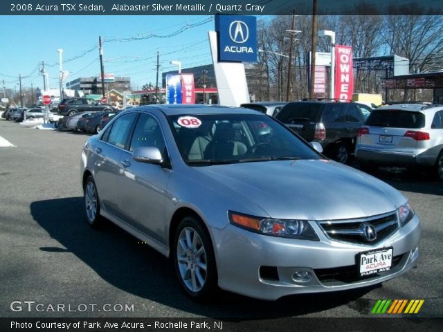 2008 Acura TSX Sedan in Alabaster Silver Metallic