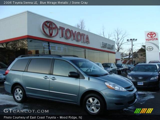 2006 Toyota Sienna LE in Blue Mirage Metallic