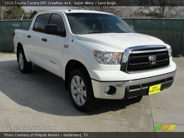 2010 Toyota Tundra SR5 CrewMax 4x4 in Super White
