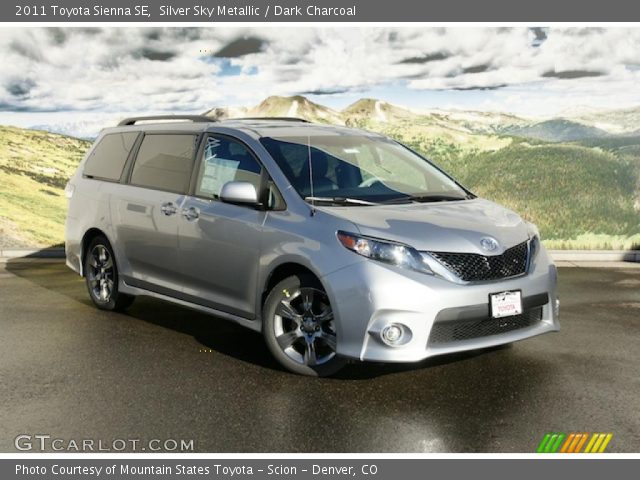 2011 Toyota Sienna SE in Silver Sky Metallic