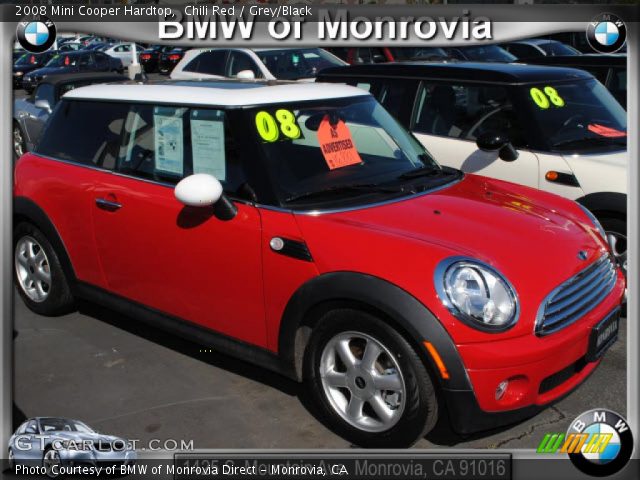 2008 Mini Cooper Hardtop in Chili Red