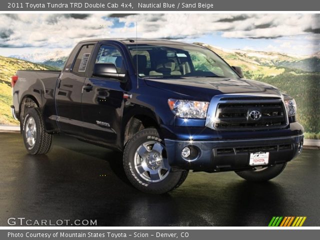 2011 Toyota Tundra TRD Double Cab 4x4 in Nautical Blue