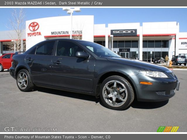 2003 Mazda MAZDA6 i Sedan in Dark Steel Metallic