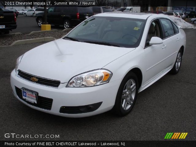 2011 Chevrolet Impala LT in Summit White