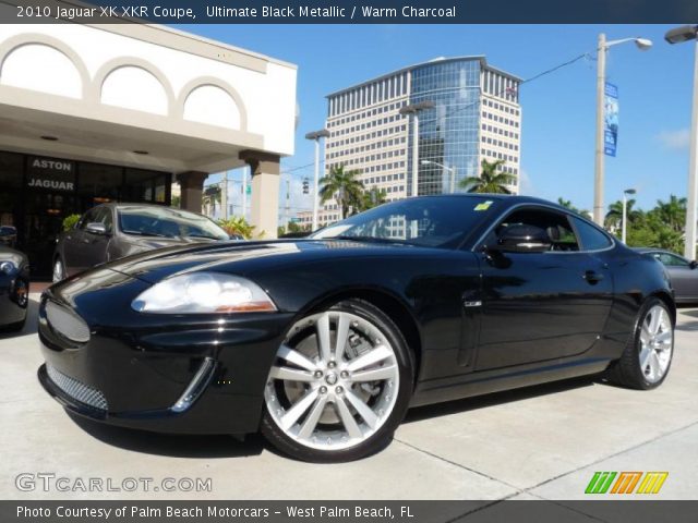 2010 Jaguar XK XKR Coupe in Ultimate Black Metallic