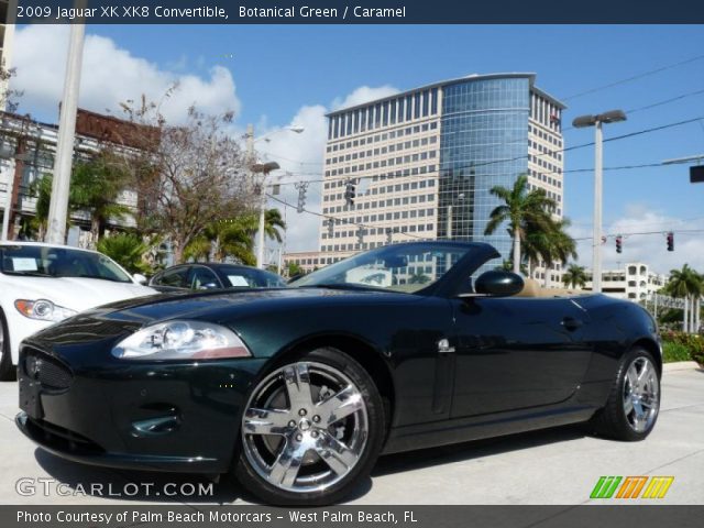 2009 Jaguar XK XK8 Convertible in Botanical Green